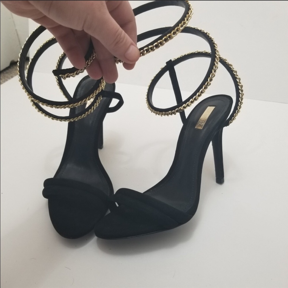 Schutz Sandal heels, never worn